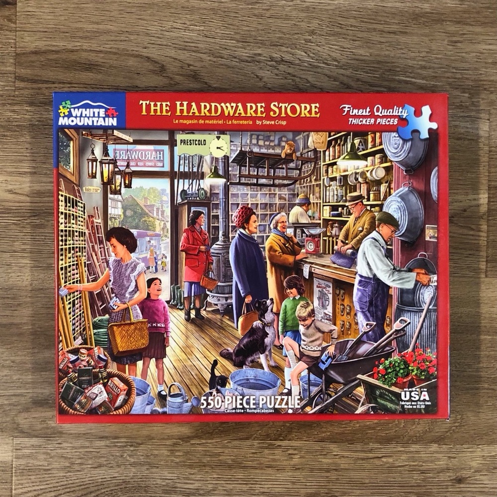 WHITE MOUNTAIN The Hardware Store Jigsaw Puzzle
